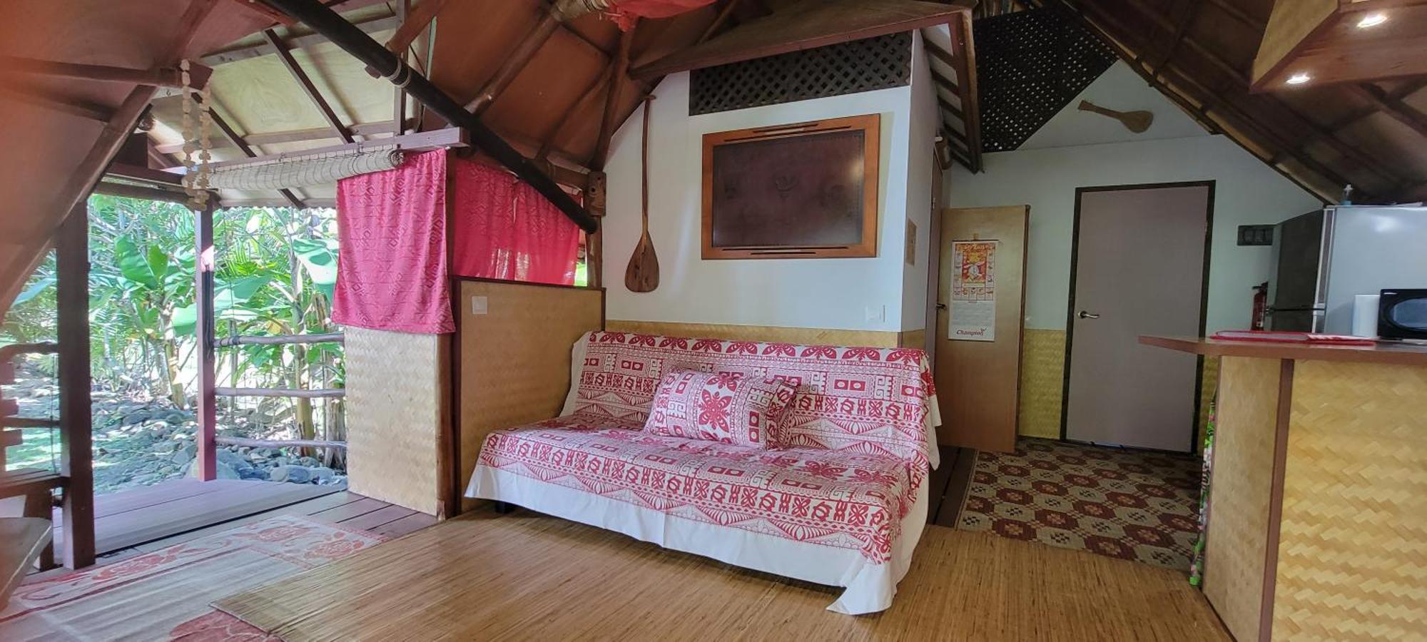 Location " La Pirogue " Maison D'Hotes A Moorea 哈皮蒂 外观 照片