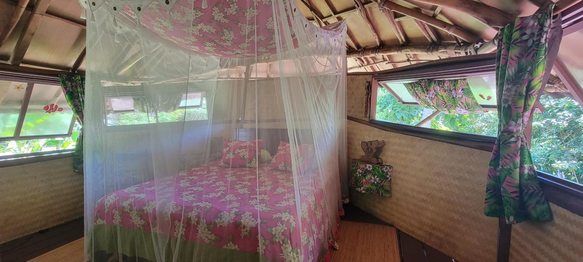 Location " La Pirogue " Maison D'Hotes A Moorea 哈皮蒂 外观 照片