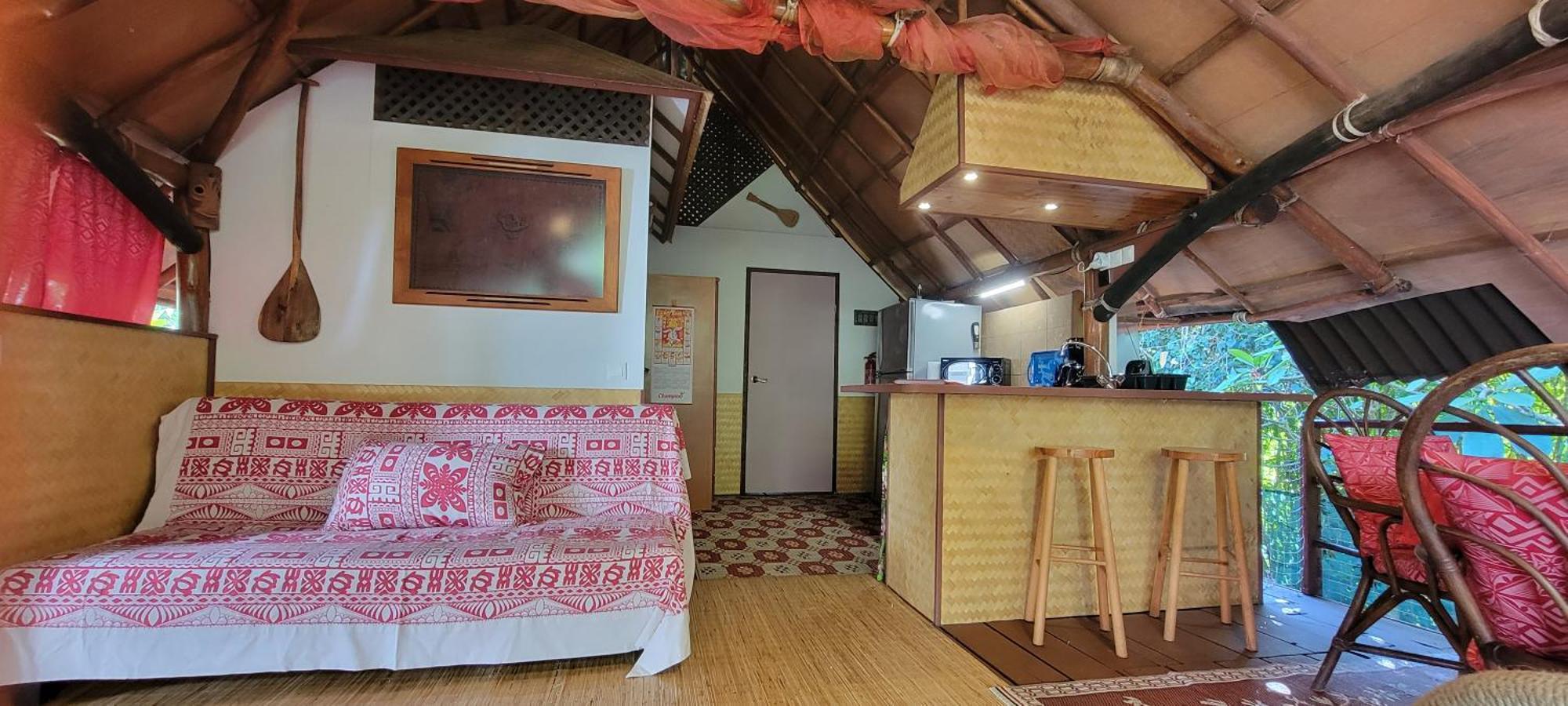 Location " La Pirogue " Maison D'Hotes A Moorea 哈皮蒂 外观 照片