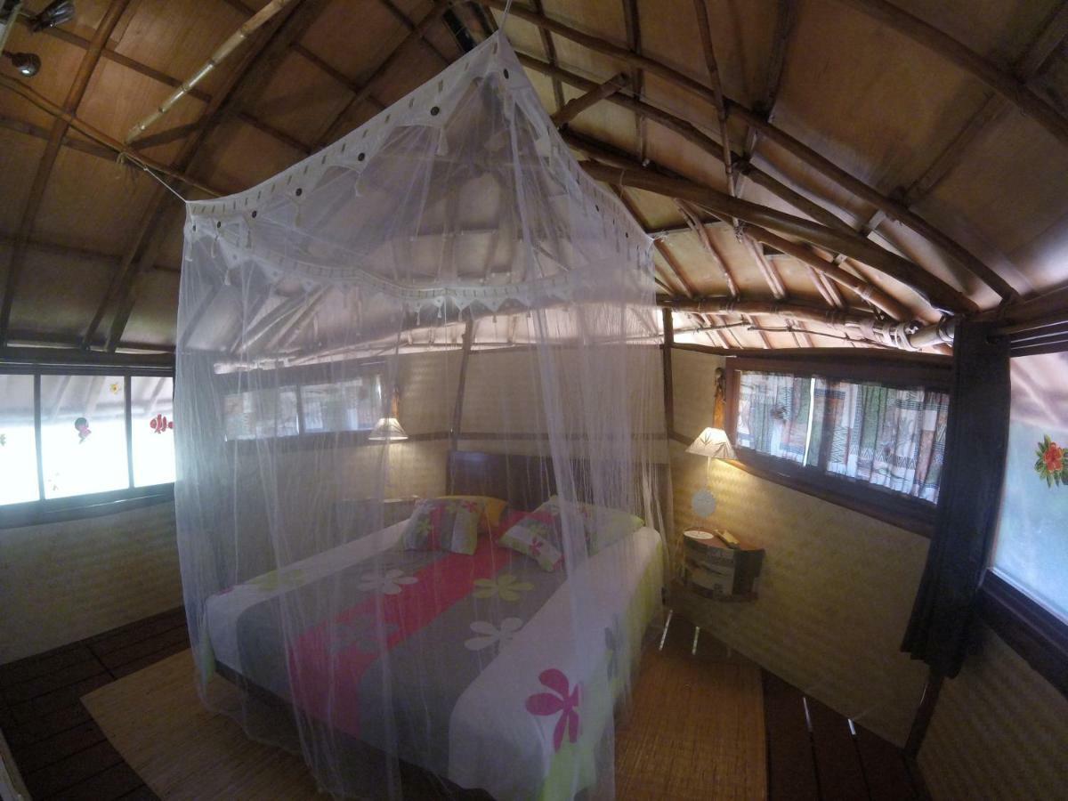 Location " La Pirogue " Maison D'Hotes A Moorea 哈皮蒂 外观 照片