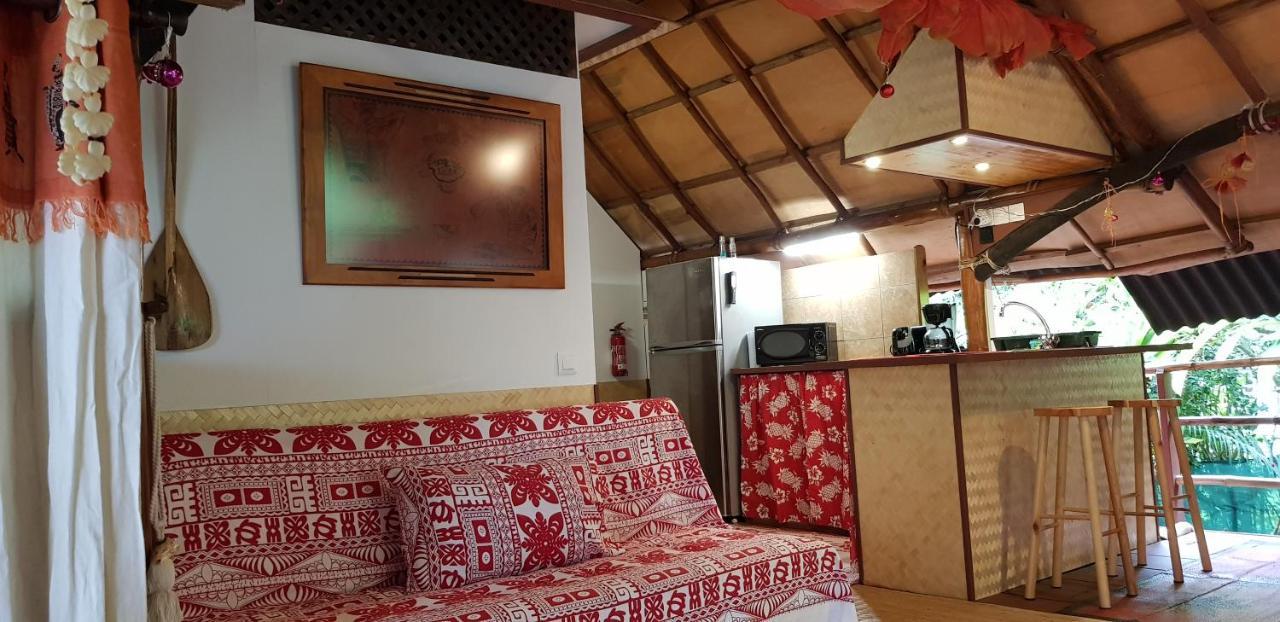Location " La Pirogue " Maison D'Hotes A Moorea 哈皮蒂 外观 照片